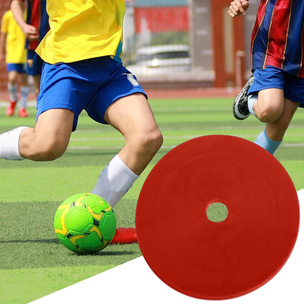 Football Training Mark Plate Non-slip Training Vibrant Color Soccer Training Obstacle Round Disc Football Sports
