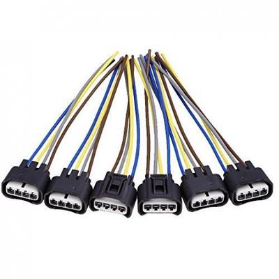 90980-11885 Разъем катушки зажигания, жгут проводов, замена для Toyota Lexus, 4-контактный, мама (Пакет из 6)