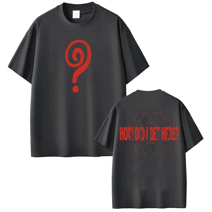 Singer Louis Tomlinson How Did I Get Here Tour 2026 Print Tshirt Men Women Hiphop Tshirt Casual pure Cottonshirs Fan Gifts