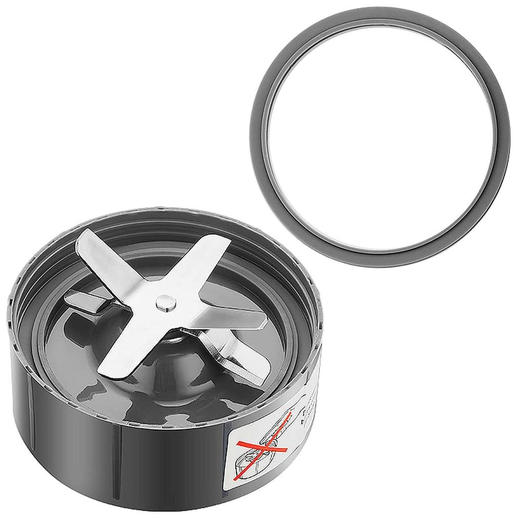 Blender Replacement Parts Cross Blade & Seal Ring Blade for Nutribullet 600W/900W Blender Extractor Blade Accessories
