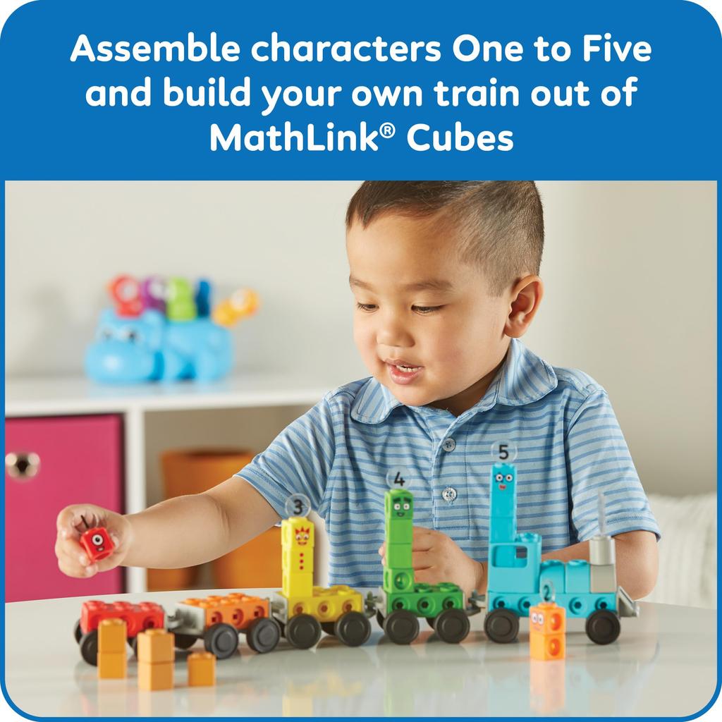 Numberblocks Math Link Cube Activity Set Numberblocks Express Train Kazuasobi Educational Toy 96094 Genuine Product