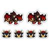 Cospa Sonic the Hedgehog Shadow Mini Sticker Set [Официальный]