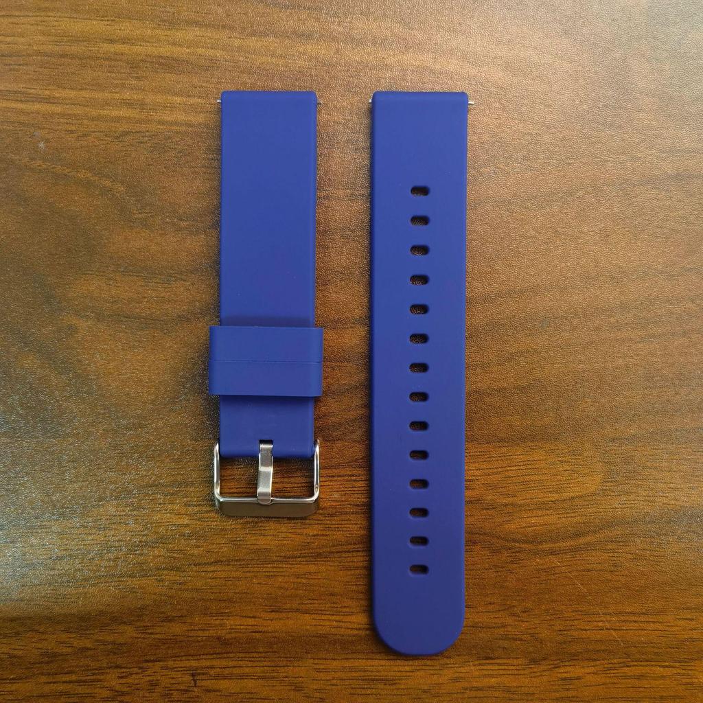 Universal Silicone Watch Strap (20mm/22mm) for Huawei, Samsung & Other Smartwatches