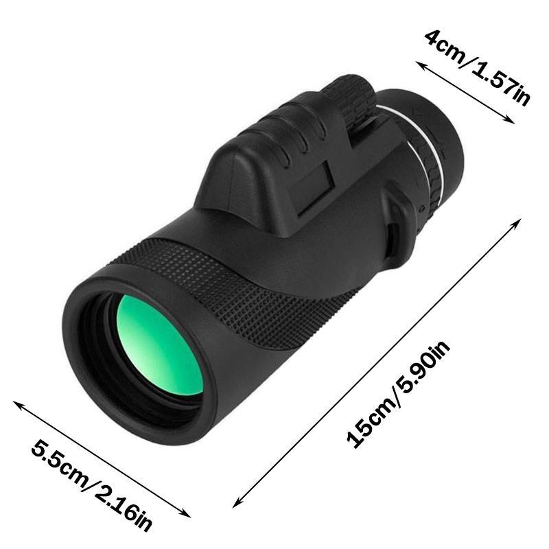 Монокулярный бинокль, Монокулярный бинокль HD Vision с дальним зумом со штативом или без него Портативный компактный бинокль для наблюдения за птицами