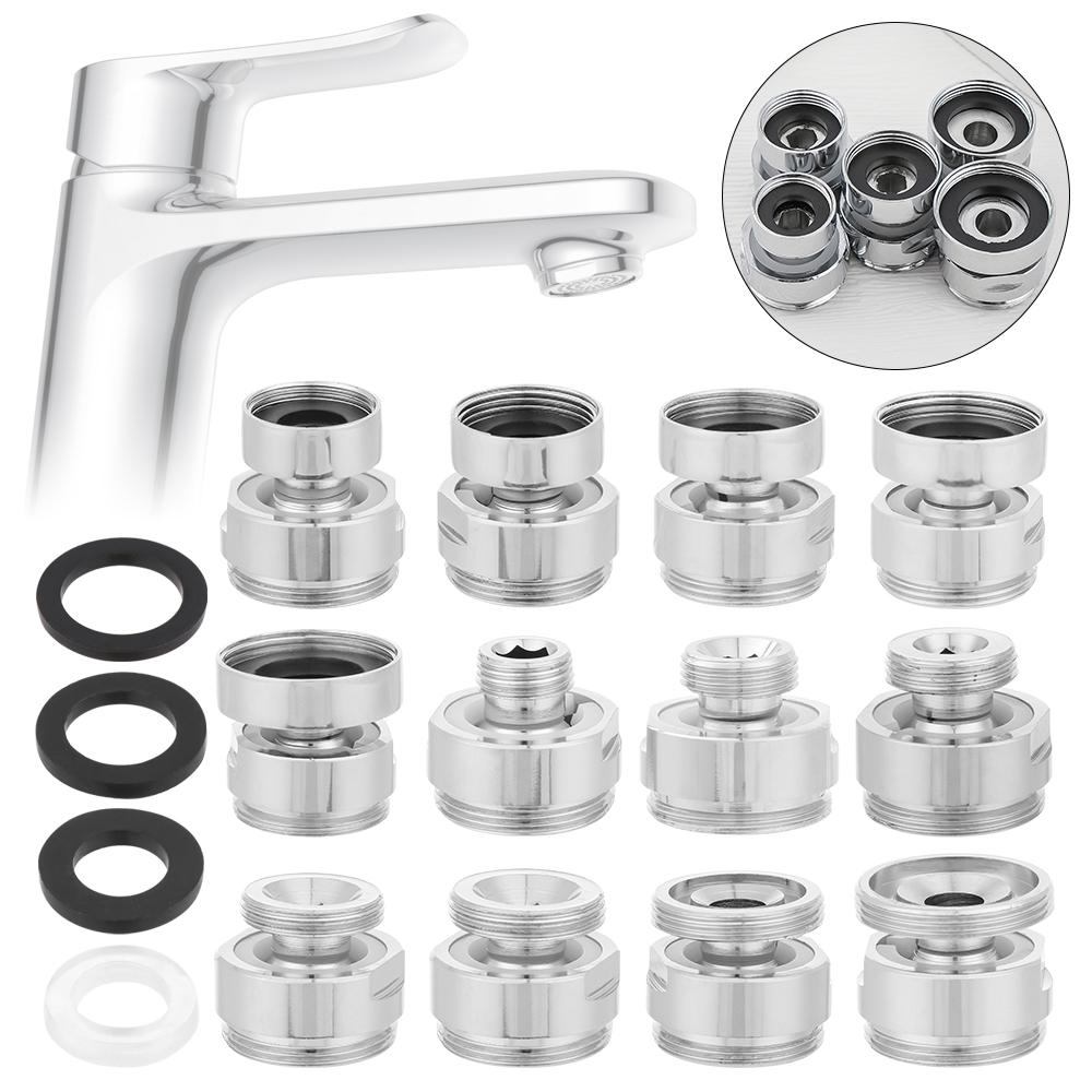 Garden Hose Swivel Aerator Adapter Faucet Adapter 360 Degree Adjustable Tap Aerator Connector