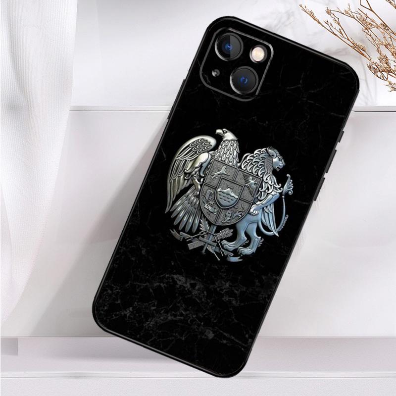 Чехол с армянским флагом для iPhone 14 13 12 11 16 15 Pro Max Mini Cover X XR XS 8 7 14 16 15 Plus Аксессуары
