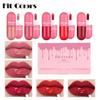 Fit Colors Mini Capsule Lip Gloss 5 -color Set Velvet Matte Cup Show Color Liquid Lipstick