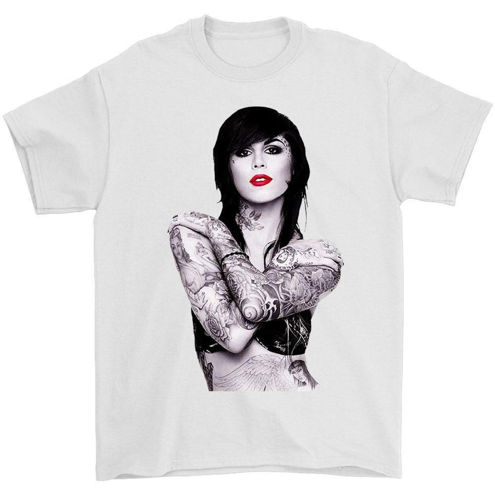 Футболка Kat Von D Katherine Tattoo Размер S M L 234XL Унисекс Футболка