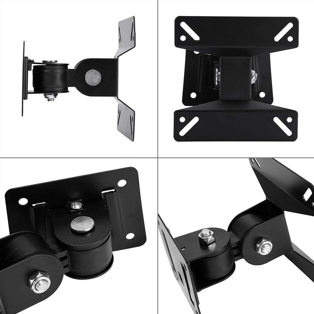 Universal Tilting LCD Monitor TV Mount Wall Bracket For 14 15 17 19 22 24 Inch