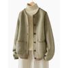 Xiaoxiangfeng Cardigan Women's New Winter French Thickened Knitted Jacket