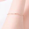 ELLE Jewelry Slim Clip Chain Bracelet ELBRBB106