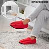 Греющиеся тапочки для микроволновой печи InnovaGoods Красные - - - InnovaGoods