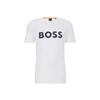 T Shirt Boss - Homme Boss - Jersey - Boss White - Cotton - Clothing Boss