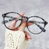 Женские модные круглые очки для близорукости, прозрачные очки высокого разрешения, роскошные винтажные очки с минусом диоптрий для близорукости