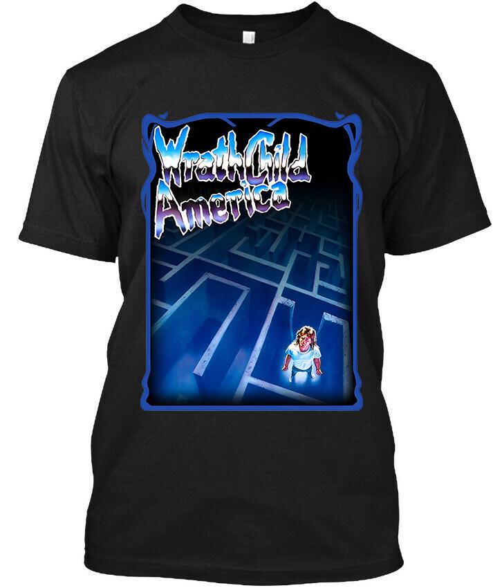 Best Seller Wrathchild America Climbin' the Walls Mens Black Tshirt Size S-5XL Unisex T-Shirt
