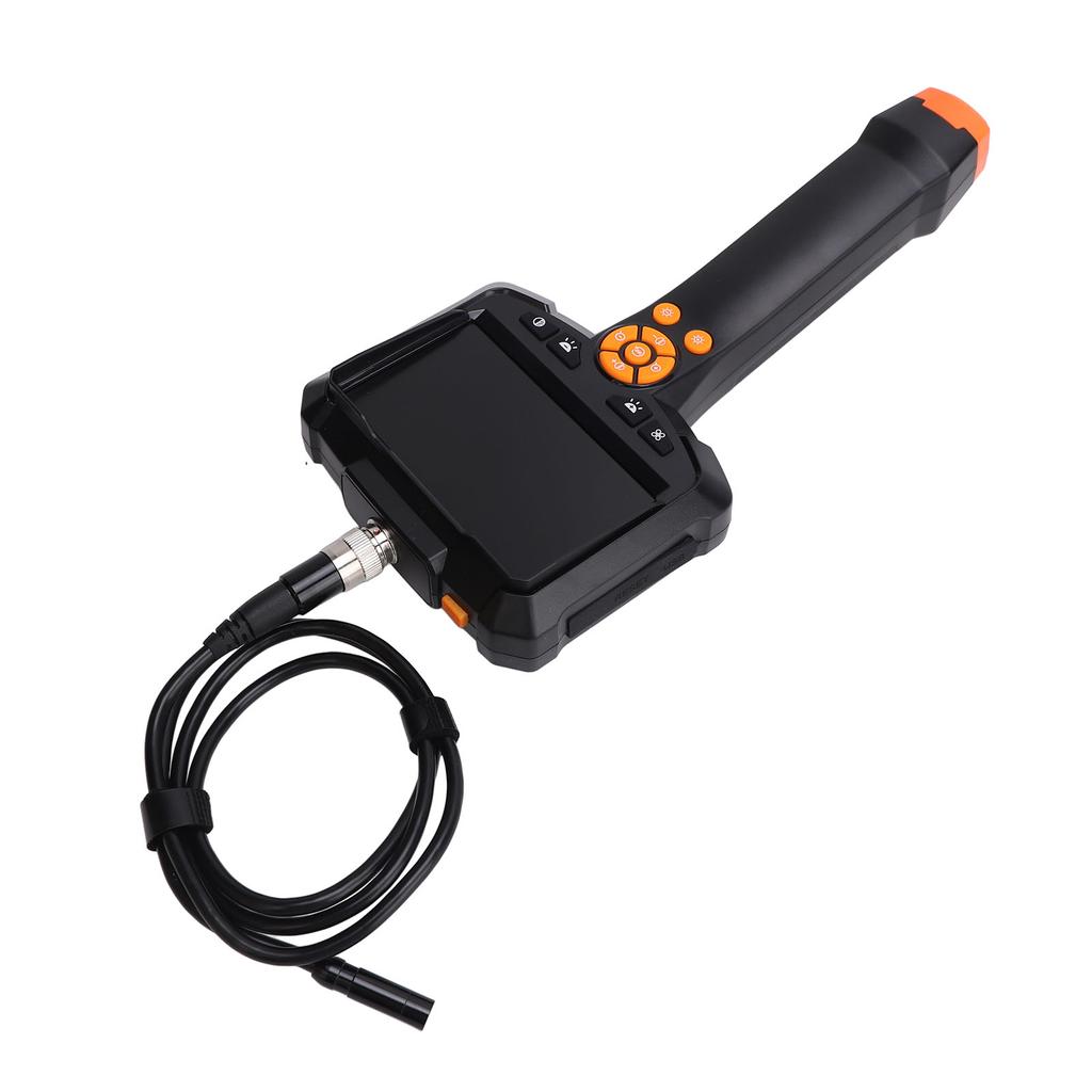Промышленный эндоскоп бороскоп камера HD с экраном портативный для осмотра труб одинарный