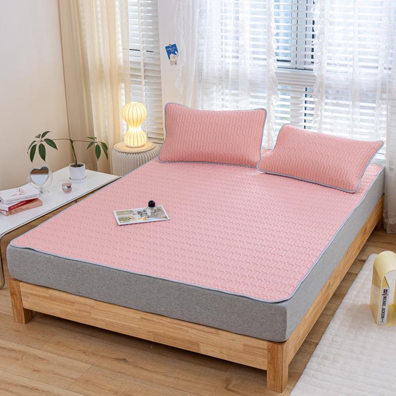 Комплект из трех ковриков для матери и ребенка из латекса Ice Silk — мягкий, прохладный и моющийся