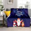 Christmas Soft Throw Blanket Flannel Custom Blanket All Season Light Weight Living Room/Bedroom Warm Blanket Thin Blanket