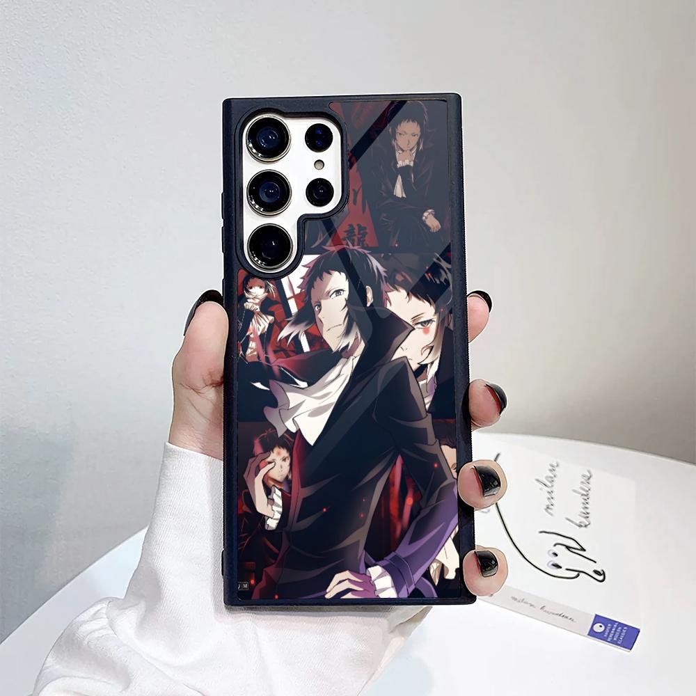 Чехол для телефона Bungo Stray Dogs для Samsung Galaxy S26 S25 S24 S23 S22 S21 S20 FE Edge Pro Plus Ultra PC+TPU