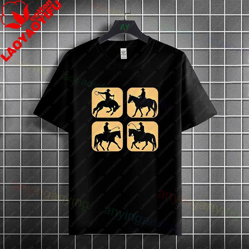 I Just Want To Take Naps and Watch Westerns Graphic Tshirt Pure Cotton Short Sleeve Casual Tshirt Perfect for All Season Wear