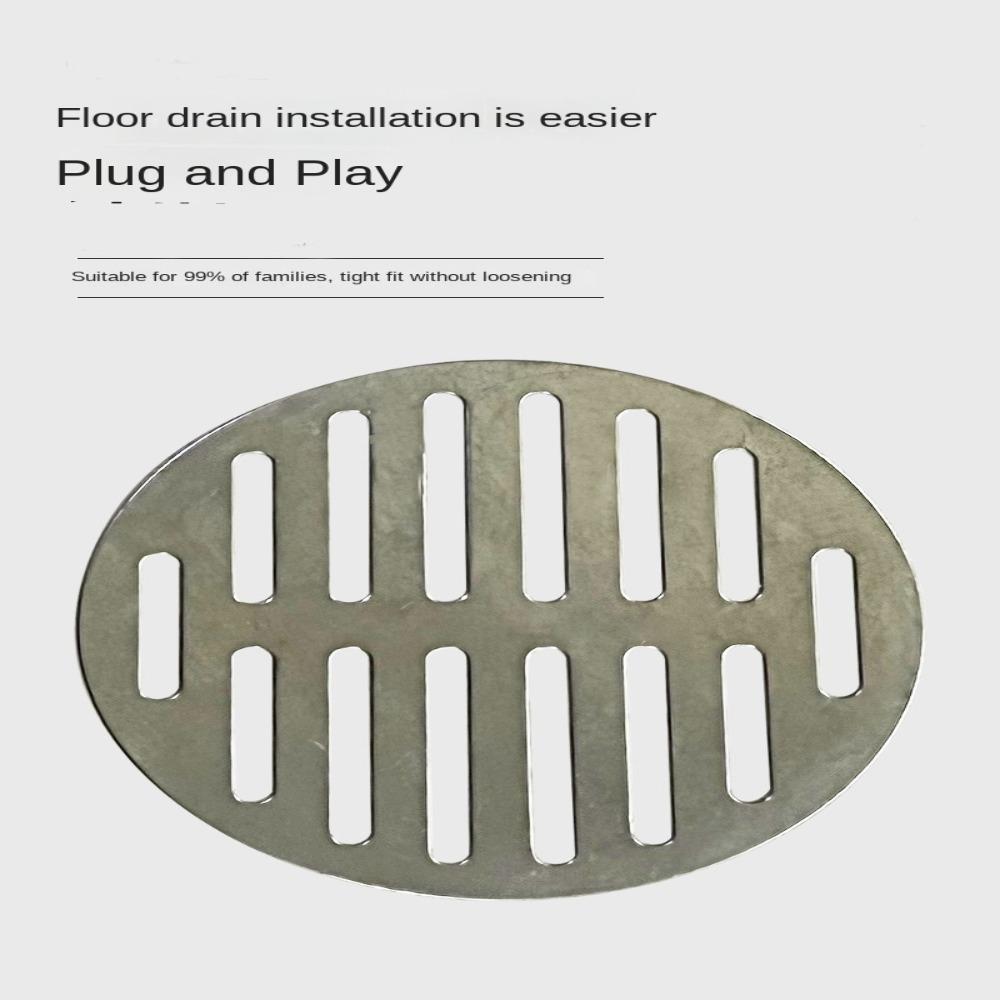 Антиблокирующая сливная крышка для пола, круглая форма, сливные фильтры для балкона, круглая решетка, крышка для кухни