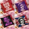S-Save the Q-Queen Модный чехол на подушку с принтом для гостиной, дивана и спальни