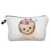 Женская косметичка с животным принтом для туалетных принадлежностей, органайзер для путешествий, 6763
