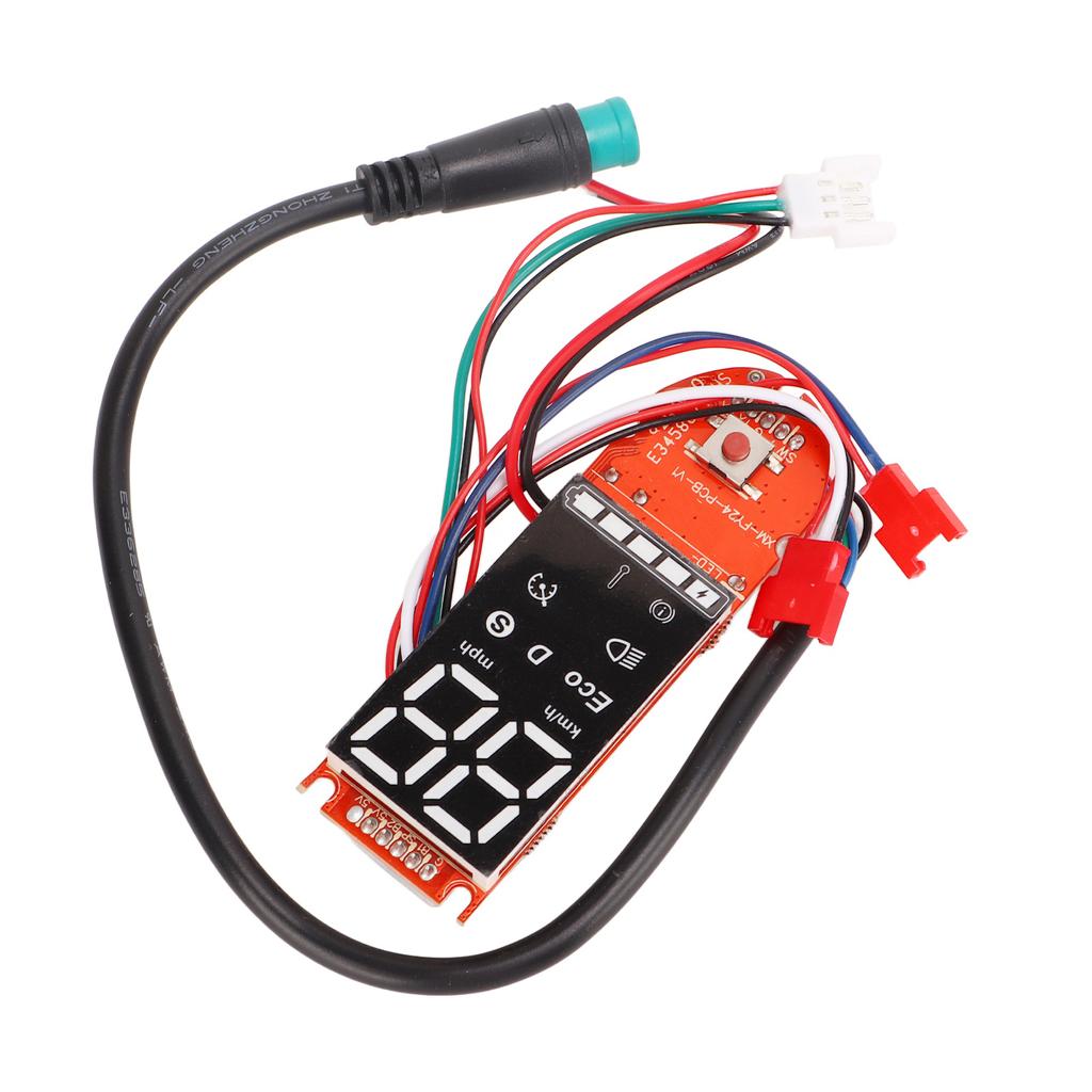 Плата панели приборов электрического скутера, сменная плата Bluetooth с четким дисплеем данных