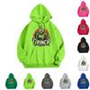 Women's Fashion Christmas Printed Casual Hooded Sweatshirt With Pockets