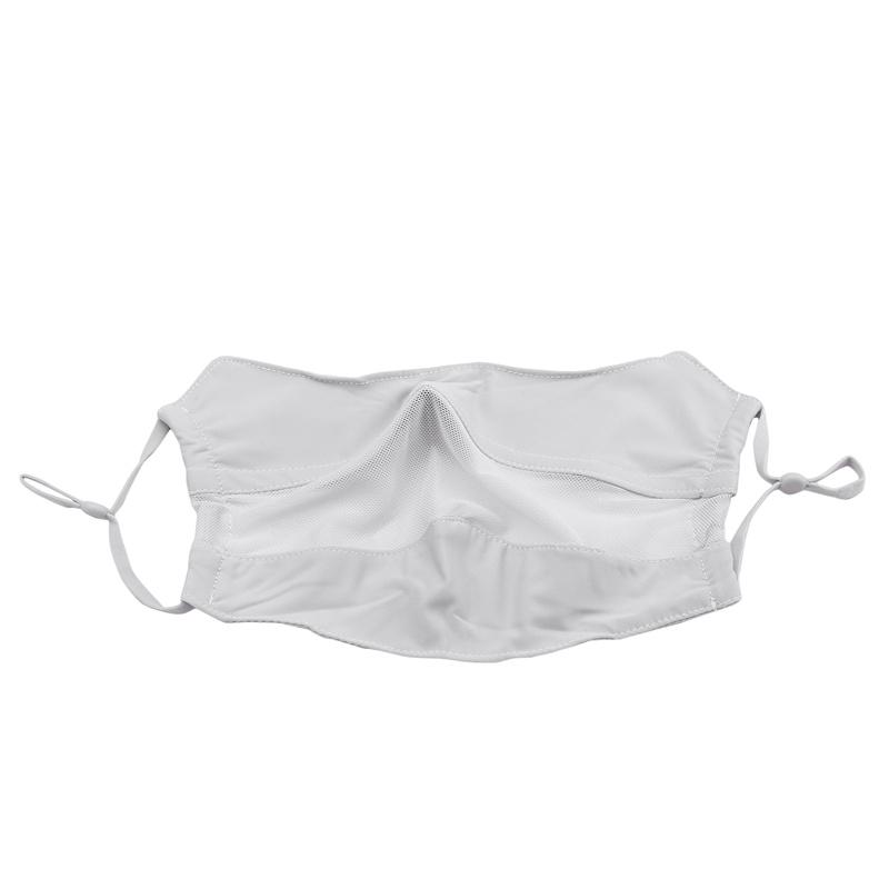 Летняя тюлевая дышащая маска для лица с защитой от ультрафиолета для вождения, защита лица от солнца из ледяного шелка, женская