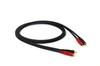 EXFORM Studio Twin Cable OFC BLACK RCA-RCA Plugs, Japanese-Made Cable, (1.8m)