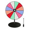 Стол с призовым колесом на 12 слотов, спиннер призового колеса, прочное основание, с маркером для сухого стирания для выставок, карнавалов и дома