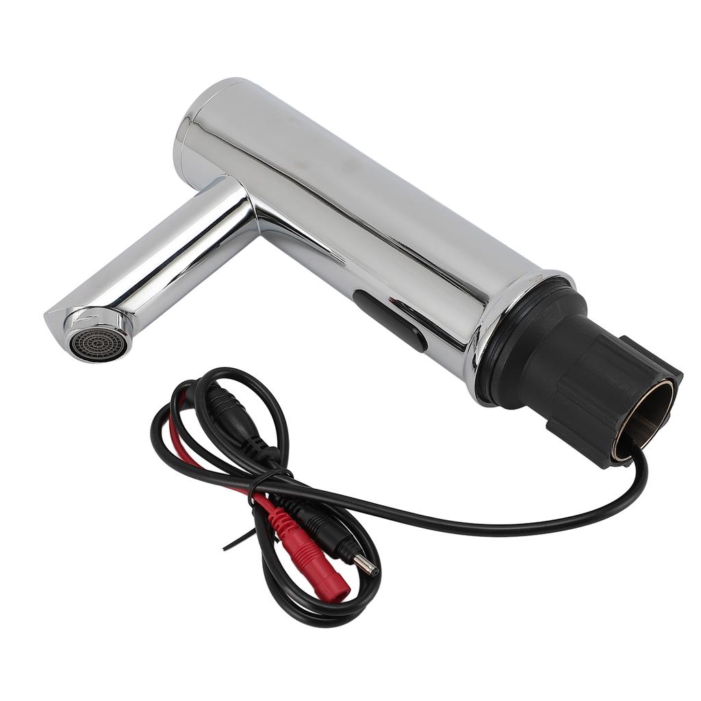 Touchless Faucet G1/2 Male Thread Battery Powered Automatic Motion Sensor Faucet with Filter