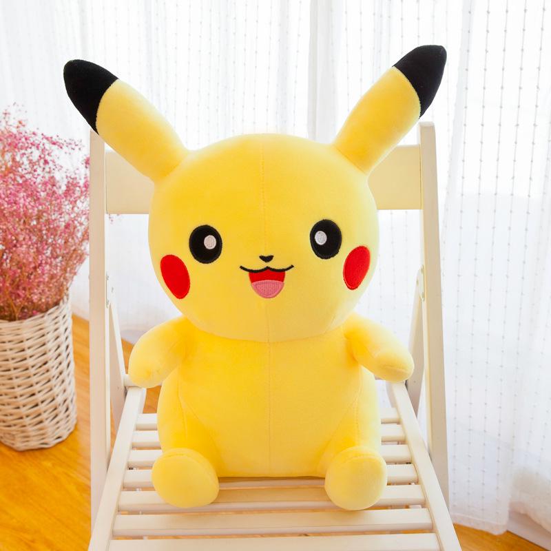 Pikachu Plush Toy & Pillow - Soft Birthday Gift for Kids, Boyfriend, or Girlfriend