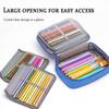 Colored Lead Case Box Holder 72 Holes Pen Bag New Pencils Storage Bag  School Office