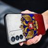 Чехол для телефона с гербом России и российского флага для Oppo Find X5 A54 A53 A52 A9 2020 A15 A95 A76 A74 A12 Reno7 SE Reno6 Pro Plus 5G