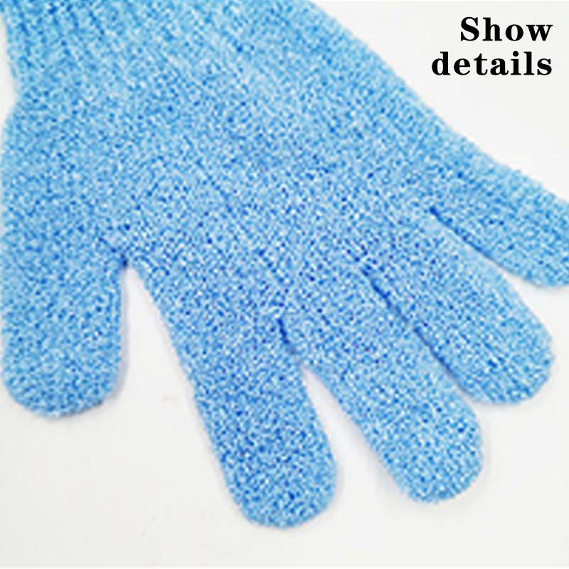 2 шт. перчатки для душа отшелушивание кожи массажная губка для тела скраб для душа скраб для спины увлажняющие спа принадлежности