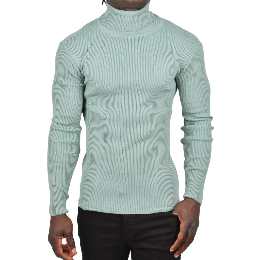 DeepSEA Тонкий ребристый трикотаж с высоким воротником и защитой от катышков с высоким воротником 2505498