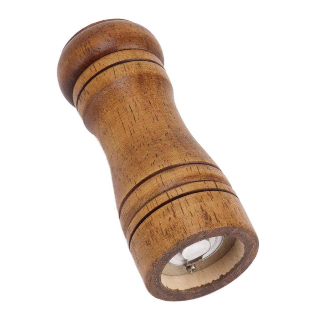 Деревянная мельница для перца Профессиональная регулировка грубости помола Керамический сердечник для соли и перца