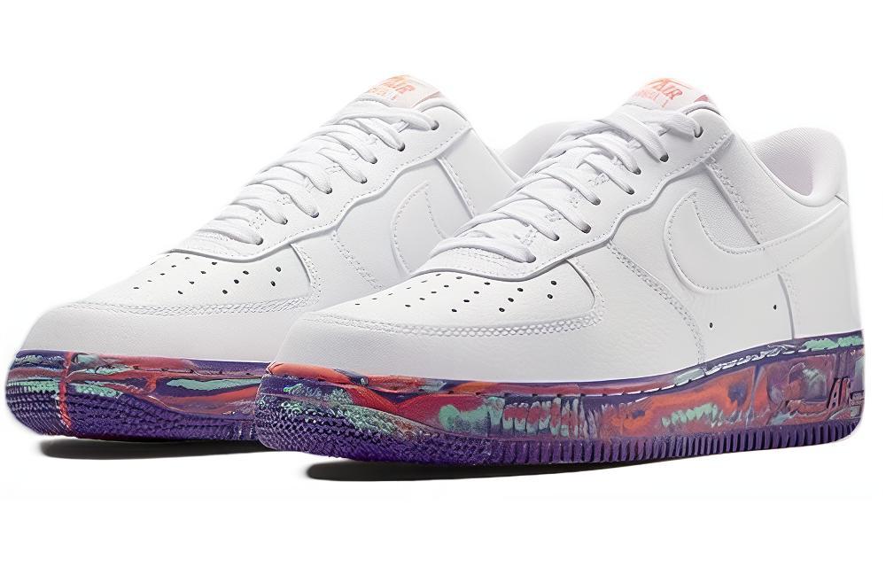 Nike Air Force 1 Low Белый Мультиколор Мраморный aj9507-100