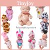 Реборн Спящая Кукла Девочка ПВХ BJD Игрушка с Подвижными Суставами и Мягкой Одеждой