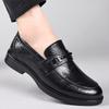 Модные мужские туфли-лоферы для офиса, классического ретро-стиля, для отдыха, бизнеса, вечеринки, повседневные, для офиса, для взрослых, элегантные, качественные, кожаные туфли