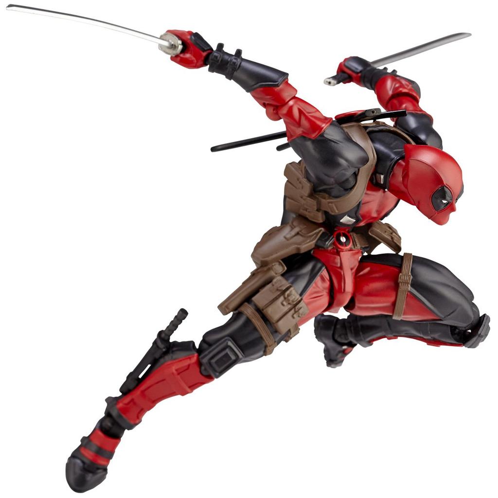 Figurecomplex Amazing Yamaguchi Дэдпул Revoltech Экшн-фигурка из АБС-пластика, Прибл.. 160мм, & ПВХ, Предварительно окрашенный