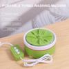Ultrasonic Rotating Washing Machine USB Mini Washing Machine Turbine  Washing Machine  Travel