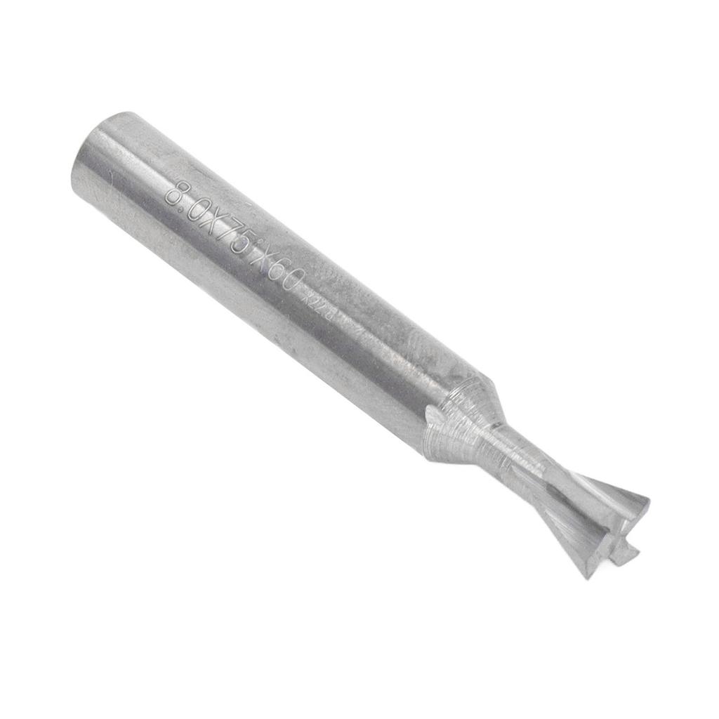 Фреза хвостовая фреза ласточкин хвост универсальный хвостовик твердосплавная 4 зуба режущий инструмент для работы 80