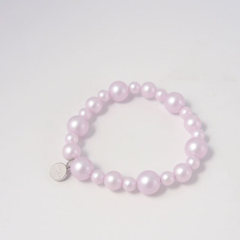 objet213 Bubble Metallic Pink Bracelet