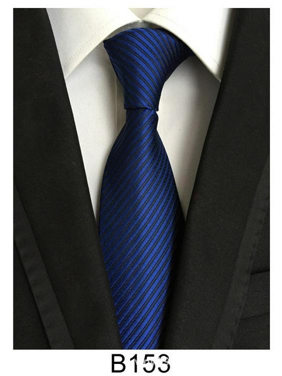 Мужской галстук ручной работы из полиэстерового шелка – повседневный, официальный или профессиональный