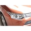 Подходит для mitsubishi outlander 2012 2013 2014 2015 ABS хромированная передняя головная фара крышка для бровей