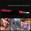 9 в 1 USB перезаряжаемые светящиеся крючки для вязания крючком DIY свитер вязальные спицы светодиодный набор швейных инструментов HMM