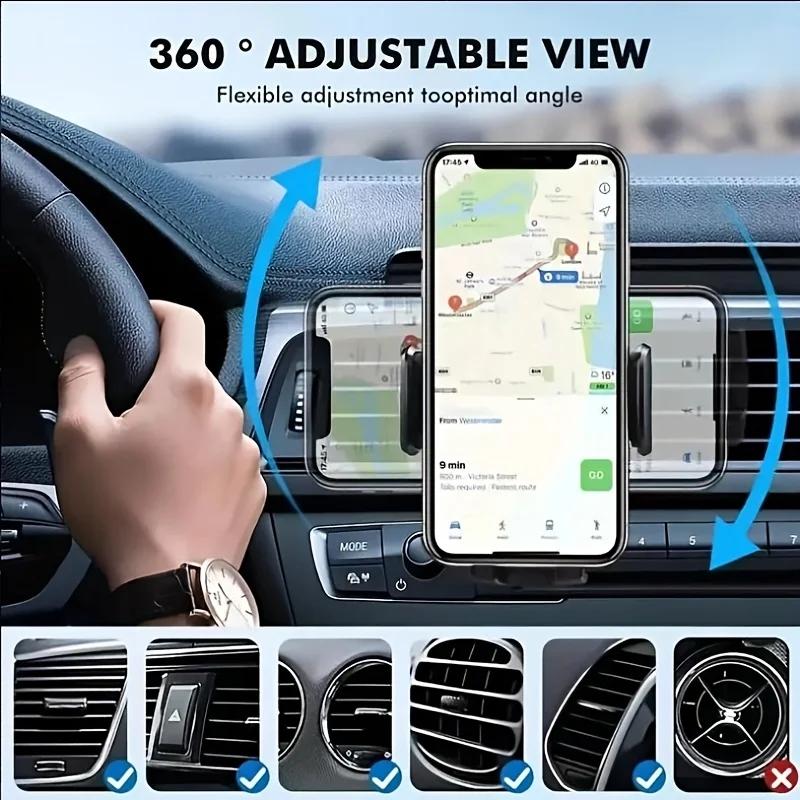CCV2 Car Phone Holder Gravity Sensing Auto Grip Universal Bracket For Citroen C1 C2 C3 Grand C4 Picasso C4L VTS C-ELYSEE DS SPIRIT